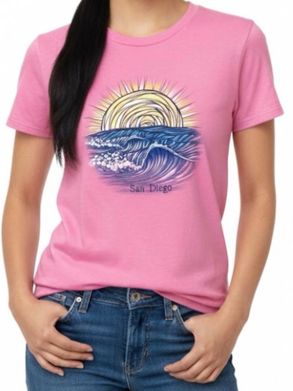 Blue 84 “San Diego” Graphic Tee (NWOT) (Size: Medium)